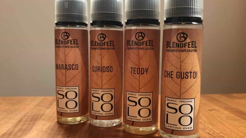 Il ritorno degli aromi Blendfeel Solo, ora anche in quattro nuove versioni aromatizzate