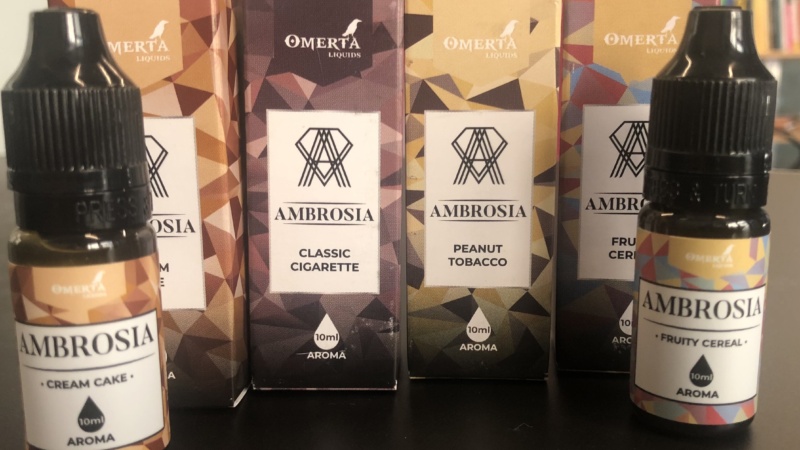 Ambrosia di Omerta Liquids: la nuova linea di aromi è già disponibile per il mercato italiano