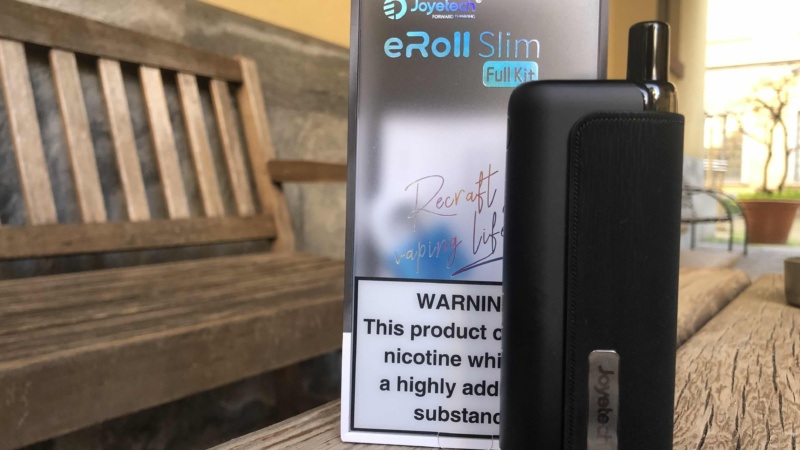 Joyetech ridefinisce lo standard del vaping con eRoll Slim, il nuovo kit “pen cig” con powerbank da 1500 mAh